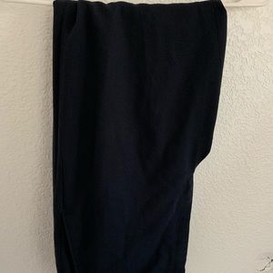 Sexy dark blue high waisted women’s business pants